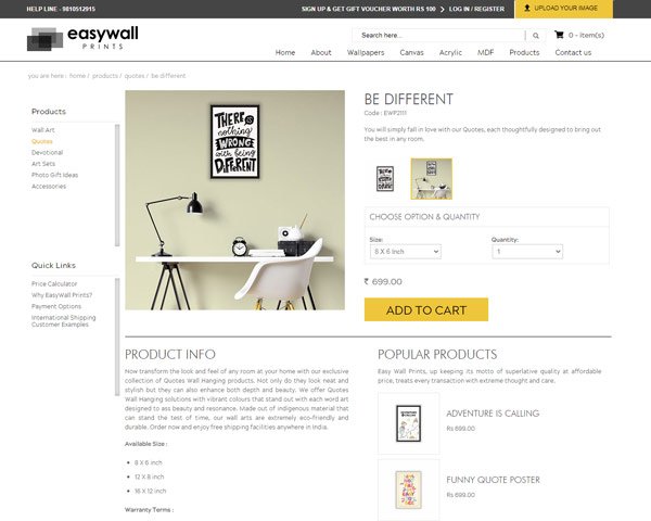 Easy Wall Prints