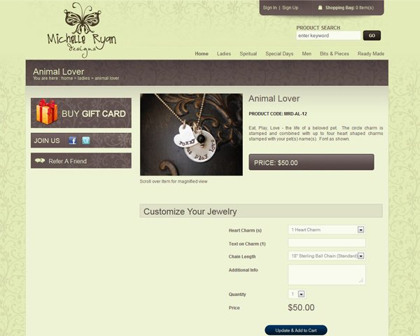 Michelle Ryan Designs